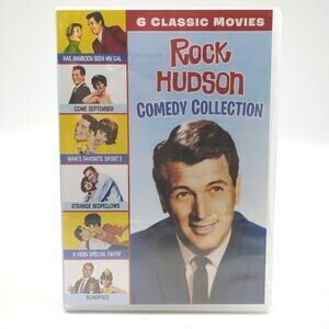 Rock Hudson Comedy Collection DVD Rock Hudson NEW Six Classic Movie Comedies